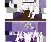Przestrzeń spotkań biznesowych zmienia się nocą w dancefloor