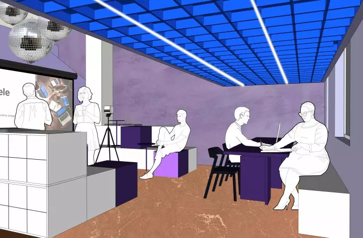 Projekt DisCO-WORKING, przestrzeń Solitude