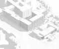 View of the development of the area
