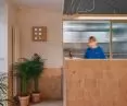 visually connected the kitchen with the hall