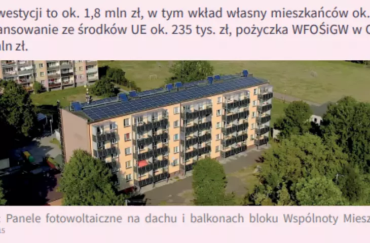 przykład inwestycji zaprezentowany w poradniku