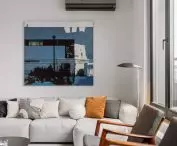 The architects also chose works of art