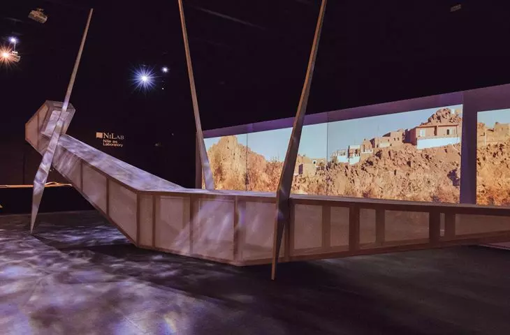  Pawilon Egiptu —  „NiLab – The Nile as Laboratory”, kuratorzy: Ahmed Sami Abd Elrahman, Marina Tornatora, Ottavio Amaro, Ghada Farouk, Moataz Samir