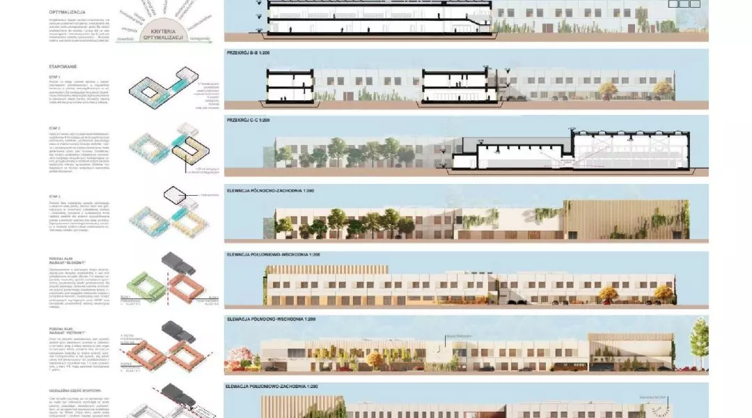 II Nagroda, proj.: Marek Chaciński ARCHITEKT