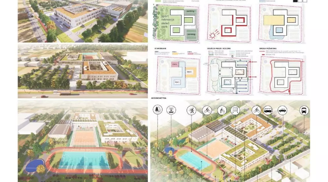 II Nagroda, proj.: Marek Chaciński ARCHITEKT