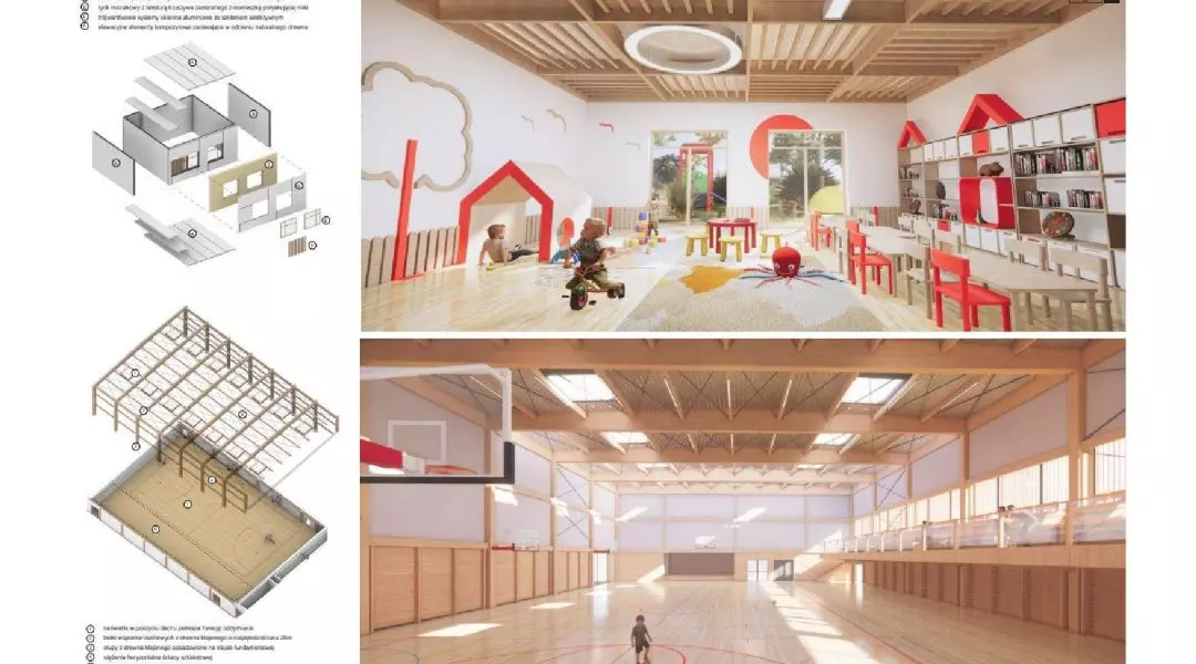 II Nagroda, proj.: Marek Chaciński ARCHITEKT