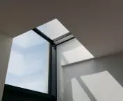 ribbon windows going to the roof