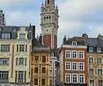 architektura najlepiej sprzedaje klimat Lille; kamienice są jak estetyczne bomby witaminowe
