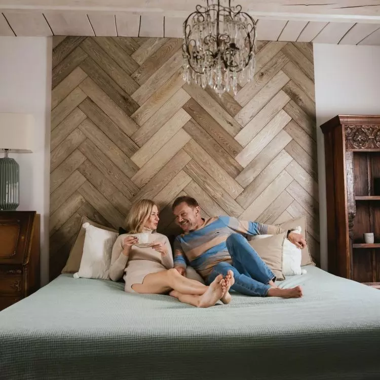 Edyta and Cezary Pazura enjoy spending time at their cottage in Warmia
