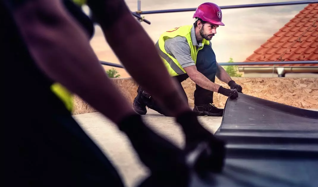 Waterproofing is the process of protecting a building's structure from water and moisture. 