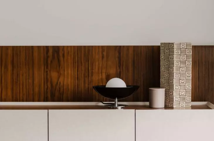 Wainscoting can be made from oak, ash, walnut, pine, mahogany, or elm wood, among others 