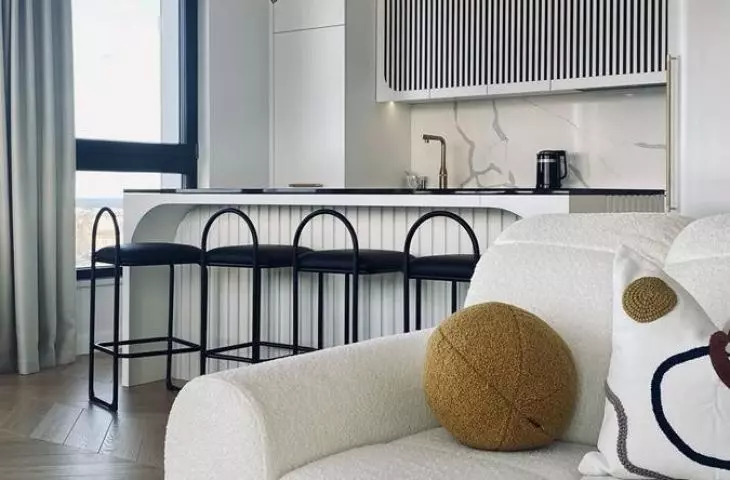 Small kitchen hides plenty of storage space