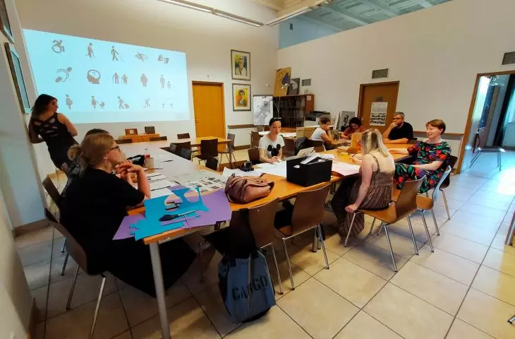 participants of previous editions during classes