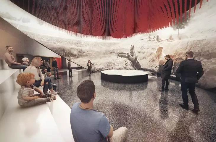 Koncepcja wystawy stałej przyszłego Muzeum Powstania Wielkopolskiego 1918-1919, II nagroda, proj. ART FM