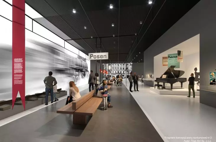 Koncepcja wystawy stałej przyszłego Muzeum Powstania Wielkopolskiego 1918-1919, I nagroda, proj. Trias AVI