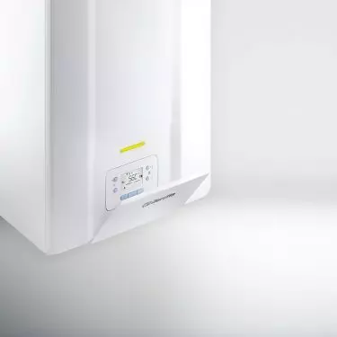 Condensing boiler uses advanced technology to use energy efficiently