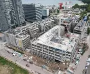 construction of Gdynia Waterfront complex