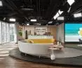 after the makeover, the location of the kitchen has changed