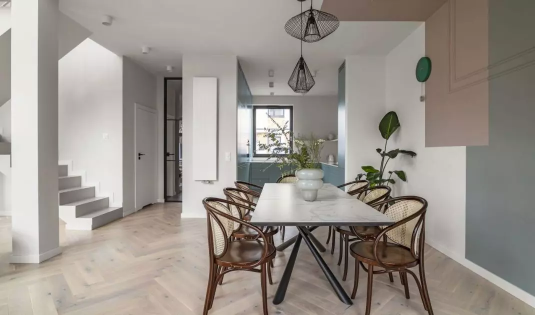 The house gives us a lot of design possibilities