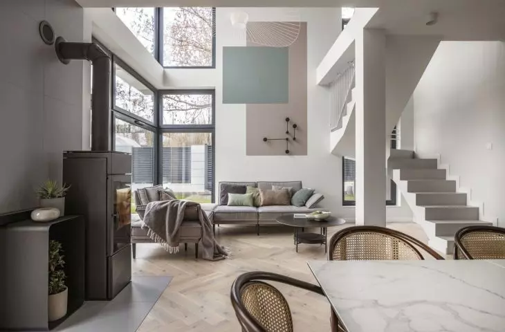 If you have a storied house, pay great attention to choosing the right stairs
