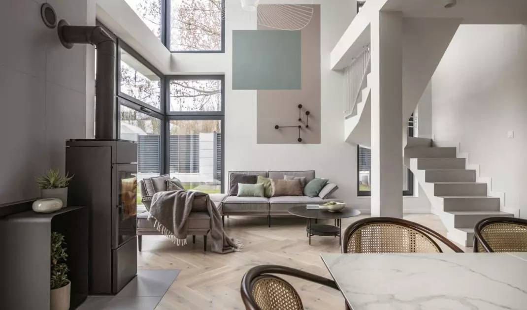If you have a storied house, pay great attention to choosing the right stairs