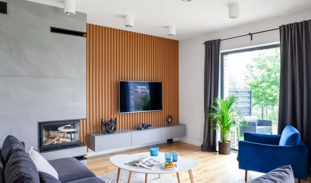 The way a house is heated affects the design possibilities
