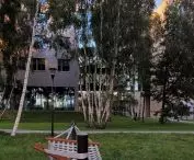 dom studencki „Meteor” w kampusie Morasko, Poznań, proj. Dedeco