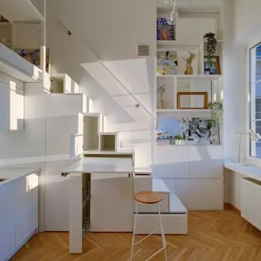 It's worth looking for a functional solution to utilize the space under the stairs