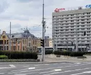 DS „Jowita” przy ul. Zwierzynieckiej w Poznaniu, widok od wschodu przez rondo Kaponiera