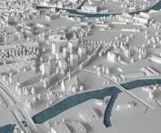 Mapa śródmieścia Gdańska