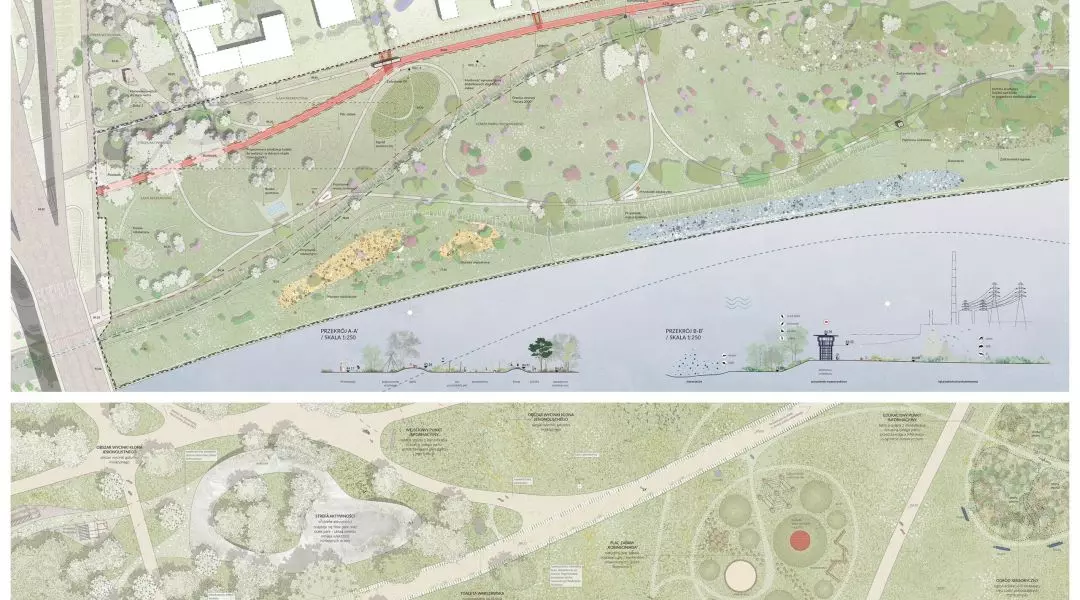 Wyróżnienie — Pracownia Architektury Krajobrazu. Marta Tomasiak, Zygmunt Borawski