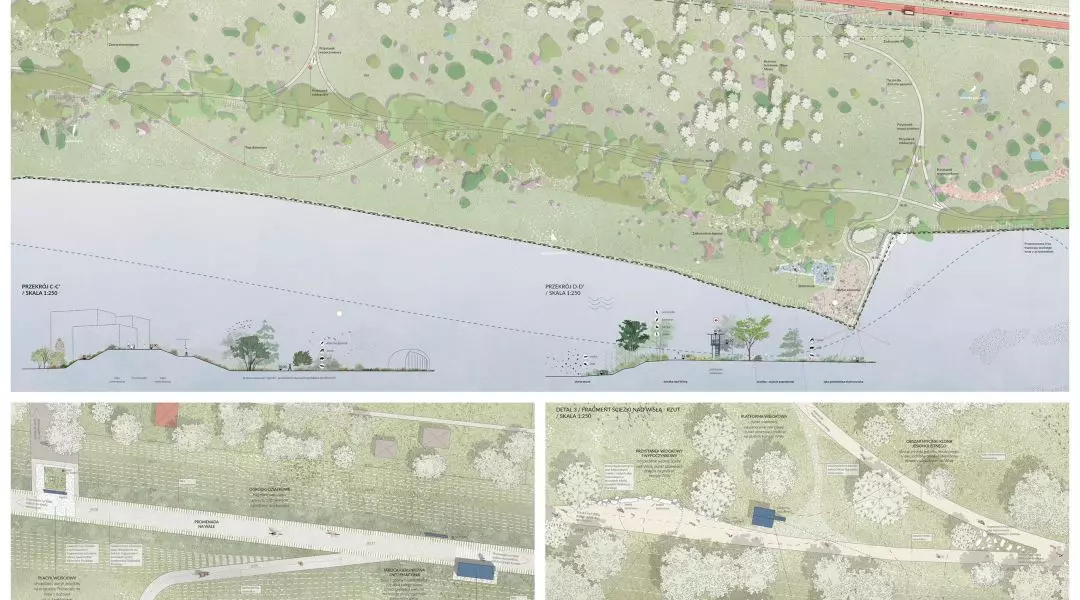 Wyróżnienie — Pracownia Architektury Krajobrazu. Marta Tomasiak, Zygmunt Borawski