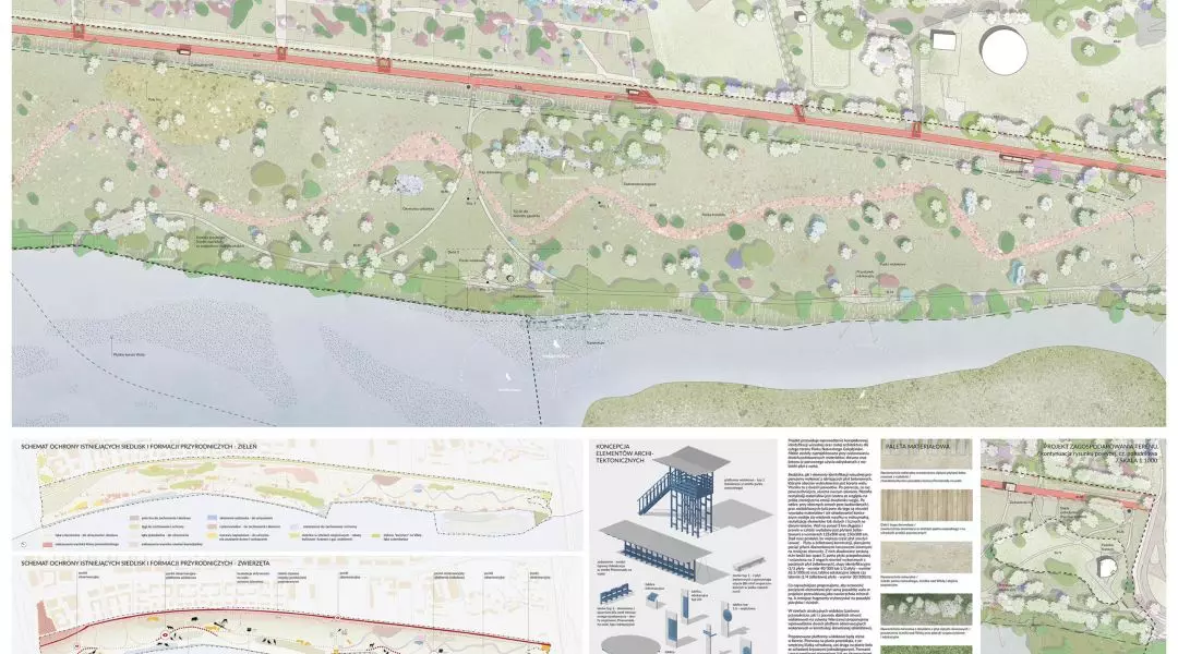 Wyróżnienie — Pracownia Architektury Krajobrazu. Marta Tomasiak, Zygmunt Borawski
