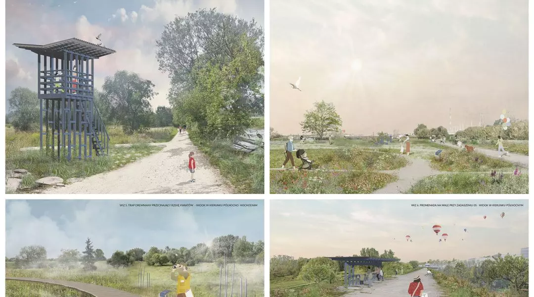 Wyróżnienie — Pracownia Architektury Krajobrazu. Marta Tomasiak, Zygmunt Borawski
