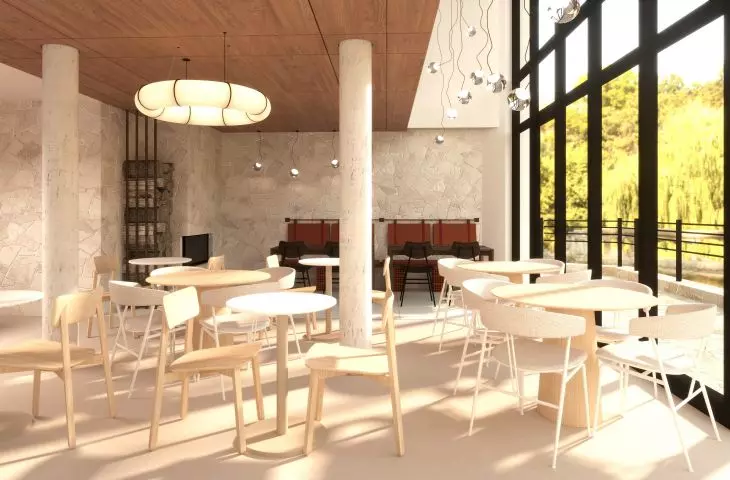 Wnętrze restauracji