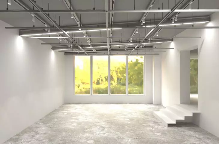 Wnętrze galerii sztuki