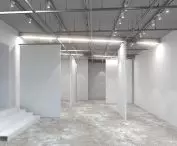 Interior of an art gallery