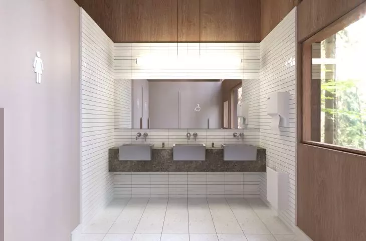 Interior of the house - toilets