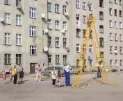 Jacob's Ladder installation, Wroclaw