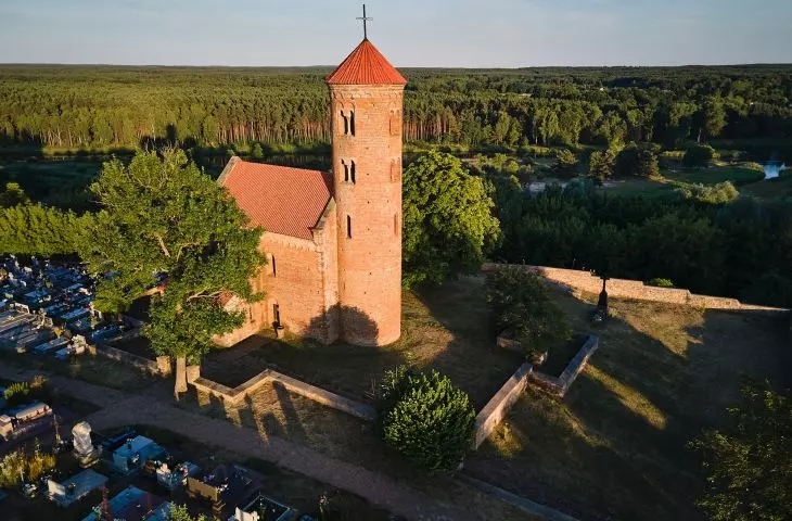 Inowłódz - Church of St. Idzi