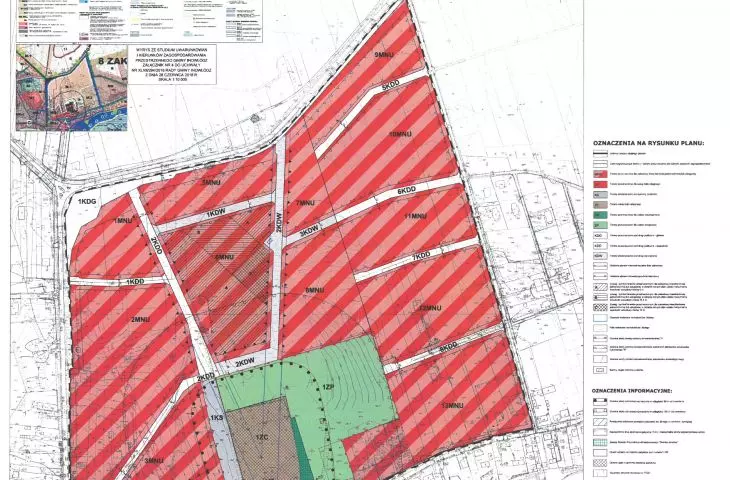 Projekt Miejscowego Planu Zagospodarowania dla otoczenia Kościoła Św.Idziego