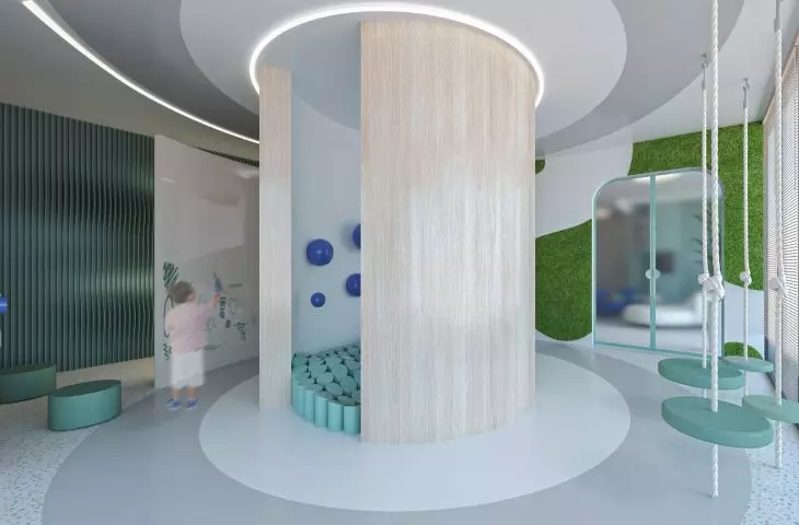 Therapy room - sensory area