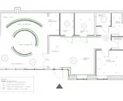 Lighting scheme of the center