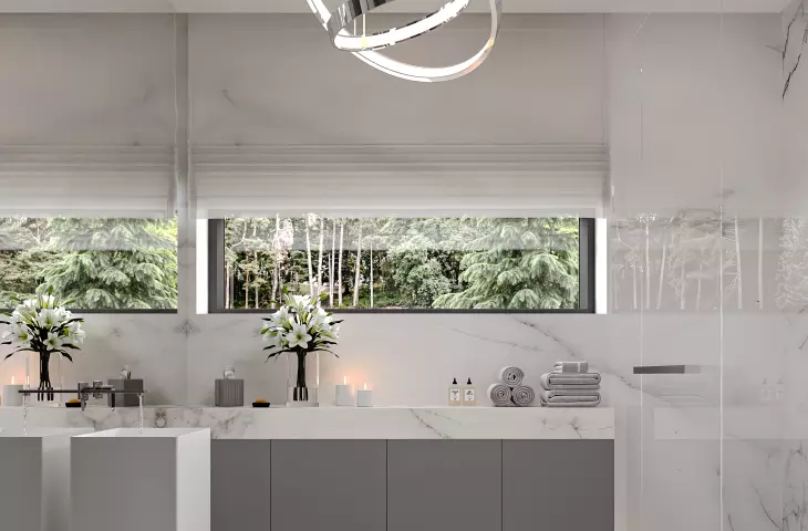 Decorative lamp provides adequate illumination and adds unique style