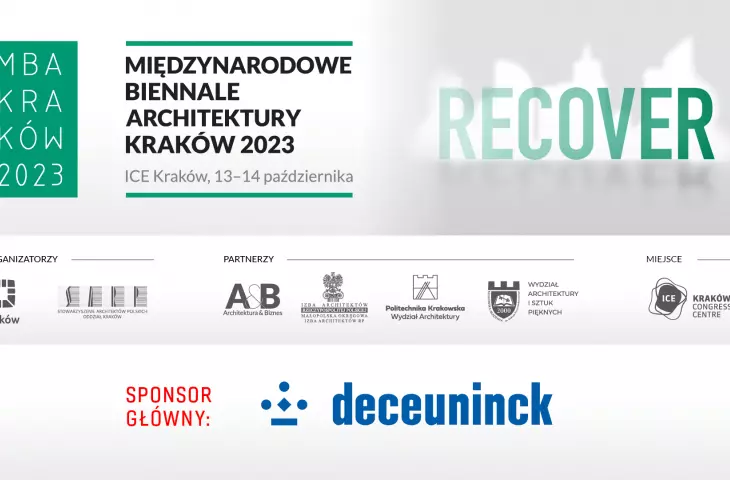 Deceuninck main partner of the International Architecture Biennale 2023