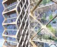 wizualizacja River Beech Tower w Chicago, Illinois, proj.: Perkins & Will