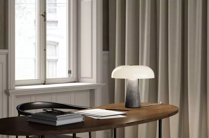 Style Milestone: Marble Lamps in Interior Design.