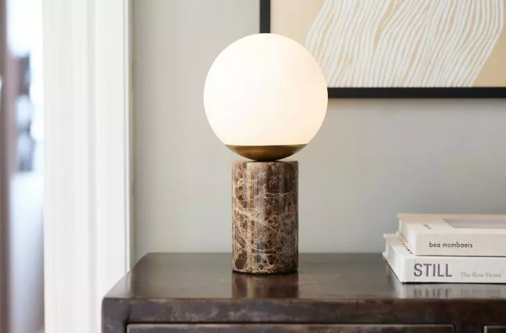 Style Milestone: Marble Lamps in Interior Design.