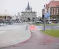 Przejście przy Bramie Wyżynnej i Forum Gdańsk