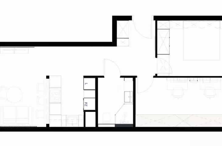 Apartment floor plan